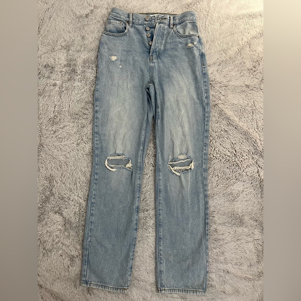 PacSun Distressed Dad Jeans